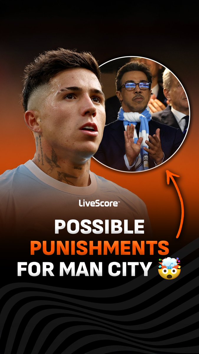 Man City could be let off lightly What punishment fits their alleged crime? 🤷♂️