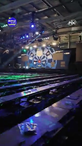 A walk around the Mattioli Arena. 🤳 #WGPDarts