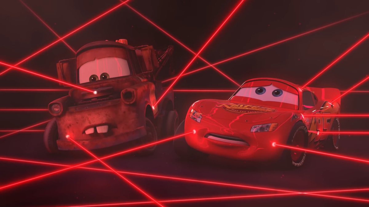 Out of all the teaser trailers from Cars, Cars 2 teaser trailer felt pretty different since theres only one shot of the characters.