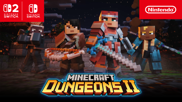 The illagers’ plot is already underway! Step through the rift and fight where no hero has been before—or lose the Overworld to their corruption. Minecraft Dungeons Minecraft Dungeons II launches today on Nintendo Switch 2 and Nintendo Switch: