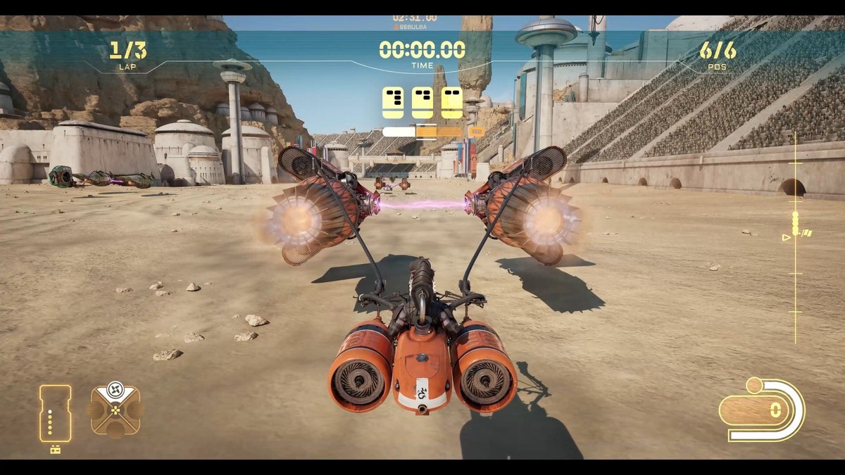 "It's working! It's working!" See podracers in action ahead of Star Wars: Galactic Racer's launch on October 6: