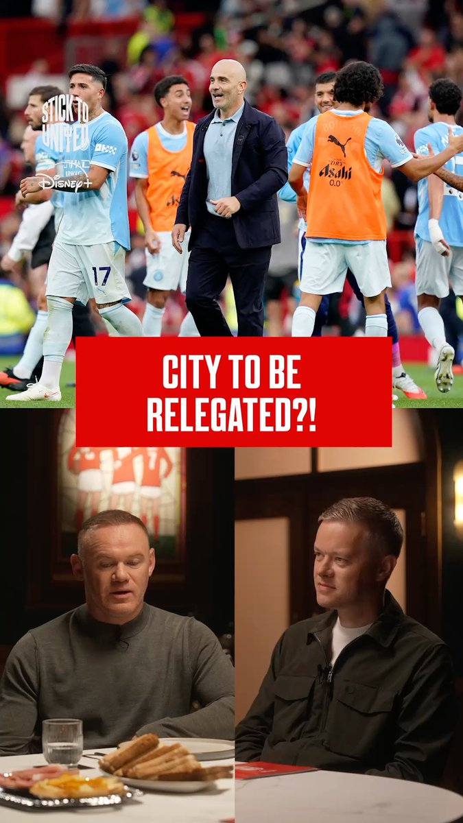 "I do think we’re gonna see Manchester City get relegated.” Wayne thinks City will be knocked down the leagues, but doesn’t think they should be stripped of Premier League titles.