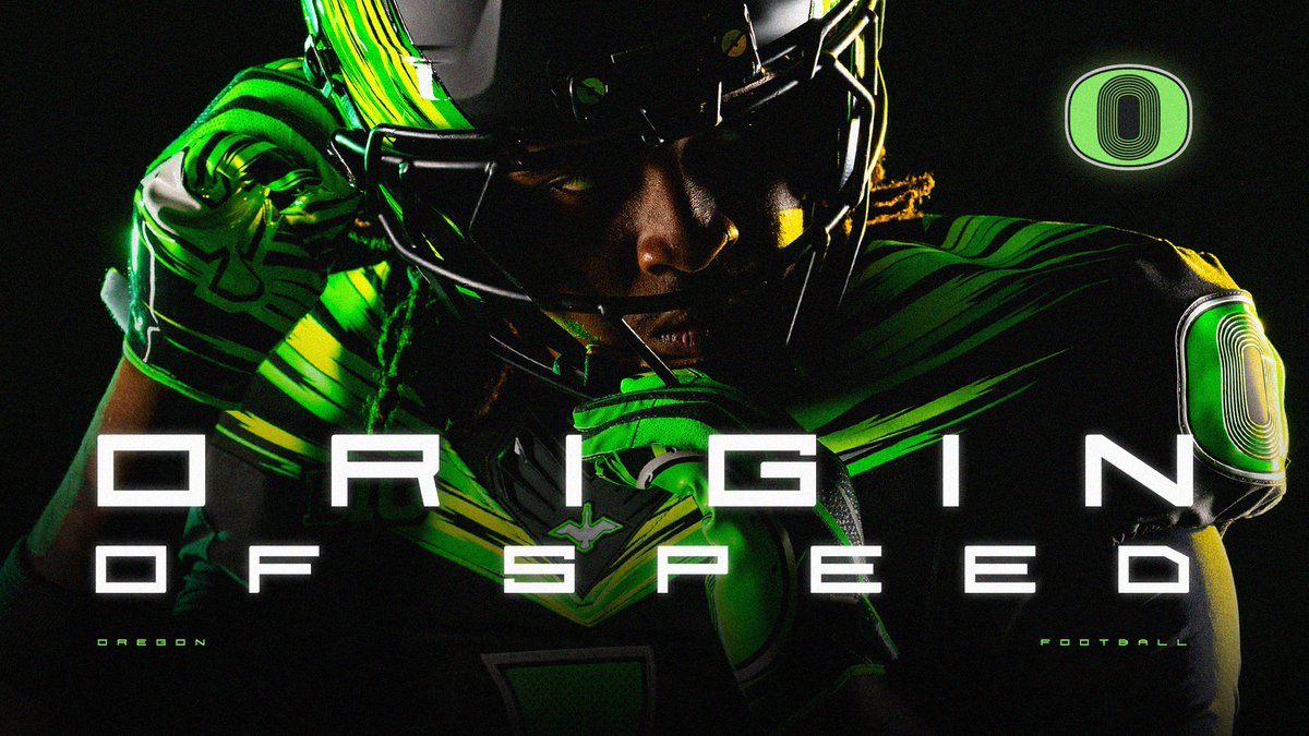 Speed started here. Presenting the “Origin of Speed” uniform. #GoDucks