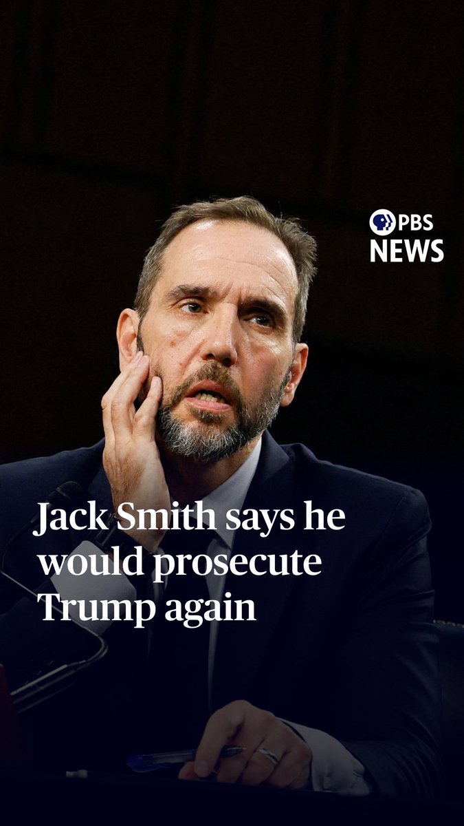 Former special counsel Jack Smith said Tuesday that he stands by his decision to bring charges against President Donald Trump over his mishandling of classified documents and role in the Jan. 6 attack. “Our investigation developed proof beyond a reasonable doubt that President Trump engaged in serious crimes against our nation,” Smith said during a hearing before the Senate Judiciary Committee. Smith, who in 2022 led investigations into Trump and secured two indictments, said he made decisions in the case "without regard” for Trump’s “political association activities, beliefs, or candidacy in the 2024 presidential election.” “If asked whether to prosecute a former president today, based on the same facts, I would do so regardless of whether that president was a Republican or a Democrat,” he said. Republicans and the president have accused Smith of pursuing a politically motivated case against the president. Rep. Jim Jordan, R-Ohio, referred Smith to the Justice Department for possible prosecution, alleging that Smith made false statements during an hourslong closed-door meeting with lawmakers in December. Smith has denied accusations of bias, saying he had "proof beyond a reasonable doubt" of what his investigations laid out. “I stand by my testimony before the House of Representatives, and I will not be silenced by continued threats of prosecution,” he told the committee.