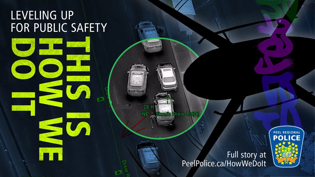 There's no outrunning our eyes in the sky as these individuals found out. In August 2026, Peel Regional Police added a new, advanced helicopter to its fleet. Air 3 is another tool that enhances public safety by providing better awareness of incidents, helping officers respond more quickly, and supporting coordinated frontline operations. Discover how we're making a difference by visiting