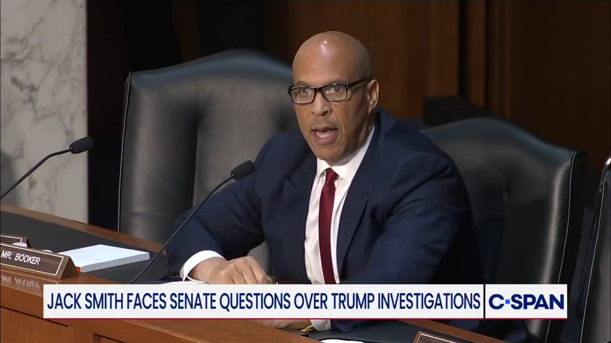 .Sen. Cory Booker (D-NJ) says that Republicans are "gaslighting the American people" over the Jan. 6 insurrection by suggesting that "Donald Trump was somehow cheated out of the 2020 election."