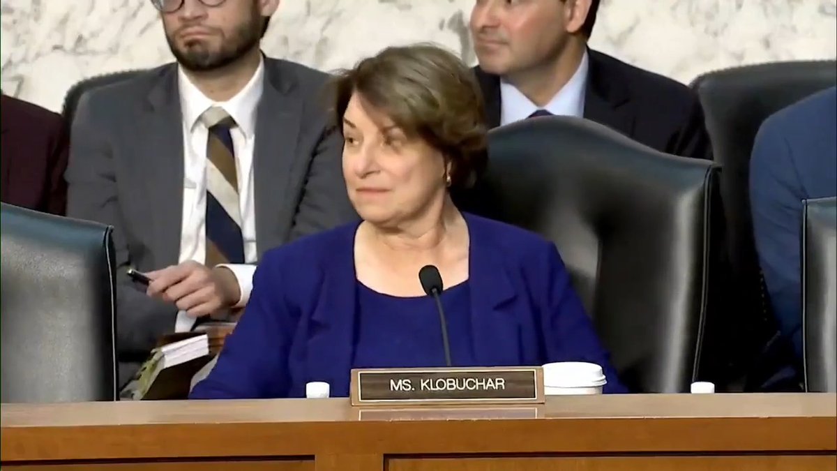 Sen. Klobuchar rips into GOP Sen. Schmitt for accusing Jack Smith of perjury because he didn't understand the difference between the Atlanta Hawks and the Iowa Hawkeyes