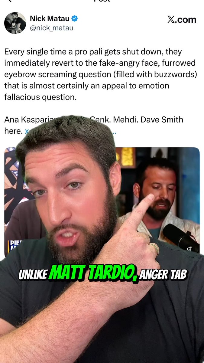 He's not wrong...