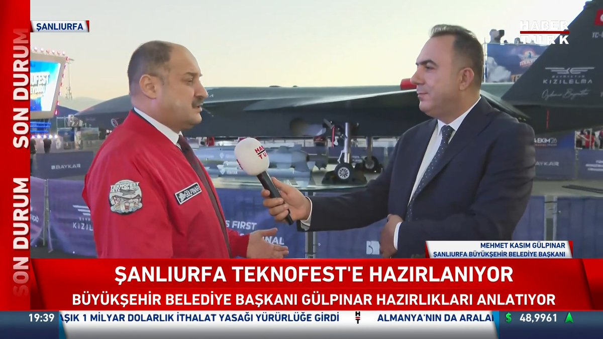 📌TEKNOFEST Güneydoğu Şanlıurfa'da başlıyor. Şanlıurfa Büyükşehir Belediye Başkanı Mehmet Kasım Gülpınar hazırlıkları anlatıyor.
