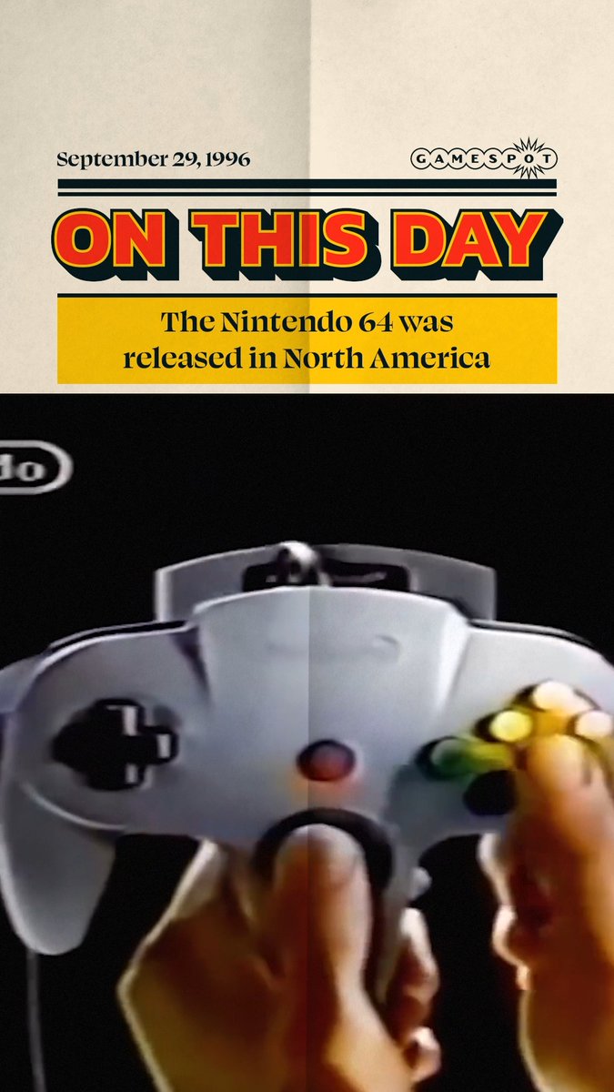 The beloved N64 was released in North America 30 years ago today 🥳