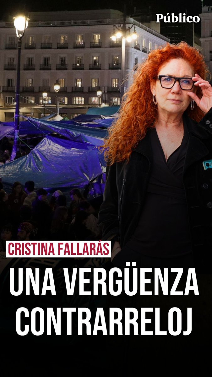 OPINIÓN | “La pregunta es: Si ahora sí se puede, ¿por qué hasta ahora no se ha podido?, por Cristina Fallarás