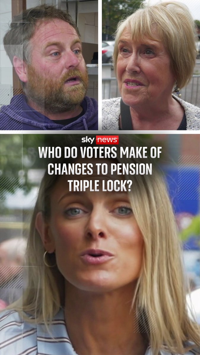 Sky's Ali Fortescue spoke to voters in Runcorn after Prime Minister Andy Burnham announced he will 'adjust' the triple lock in order to fund his planned National Care Service in the next parliament.