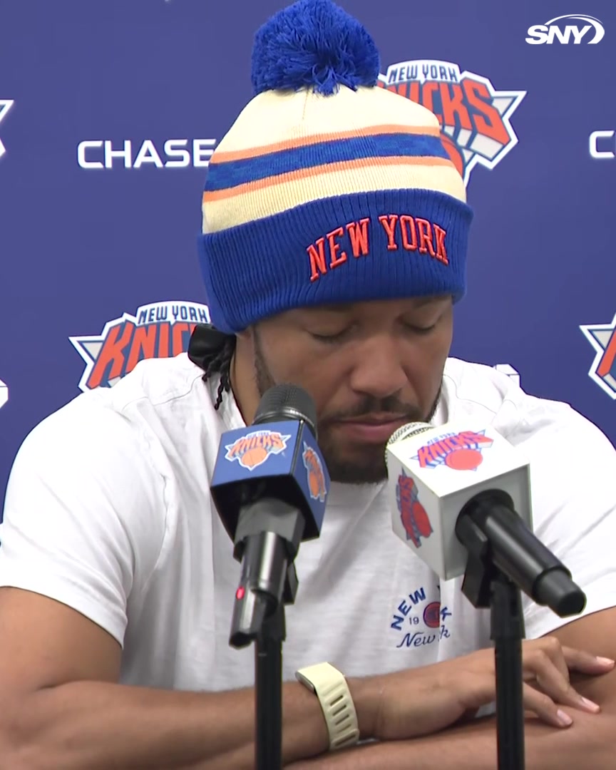 Winning a title in New York exceeded Jalen Brunson's wildest expectations: "I've always prepared for the worst and prayed for the best. Winning in New York is no joke. It was a really cool experience."
