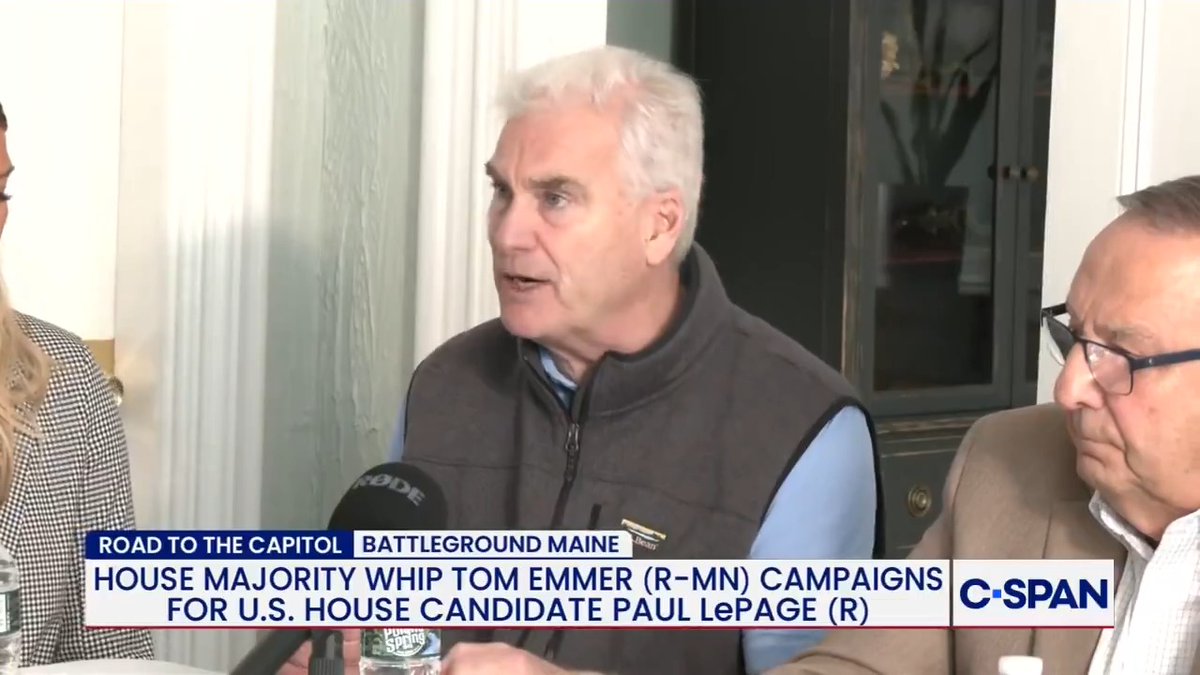 .Tom Emmer Tom Emmer (R-MN) says Americans "celebrate culture" of everyone who comes to the country: "You come here to be an American. You don't come here to take advantage of the kindness and the generosity of the American people... You come here to contribute."