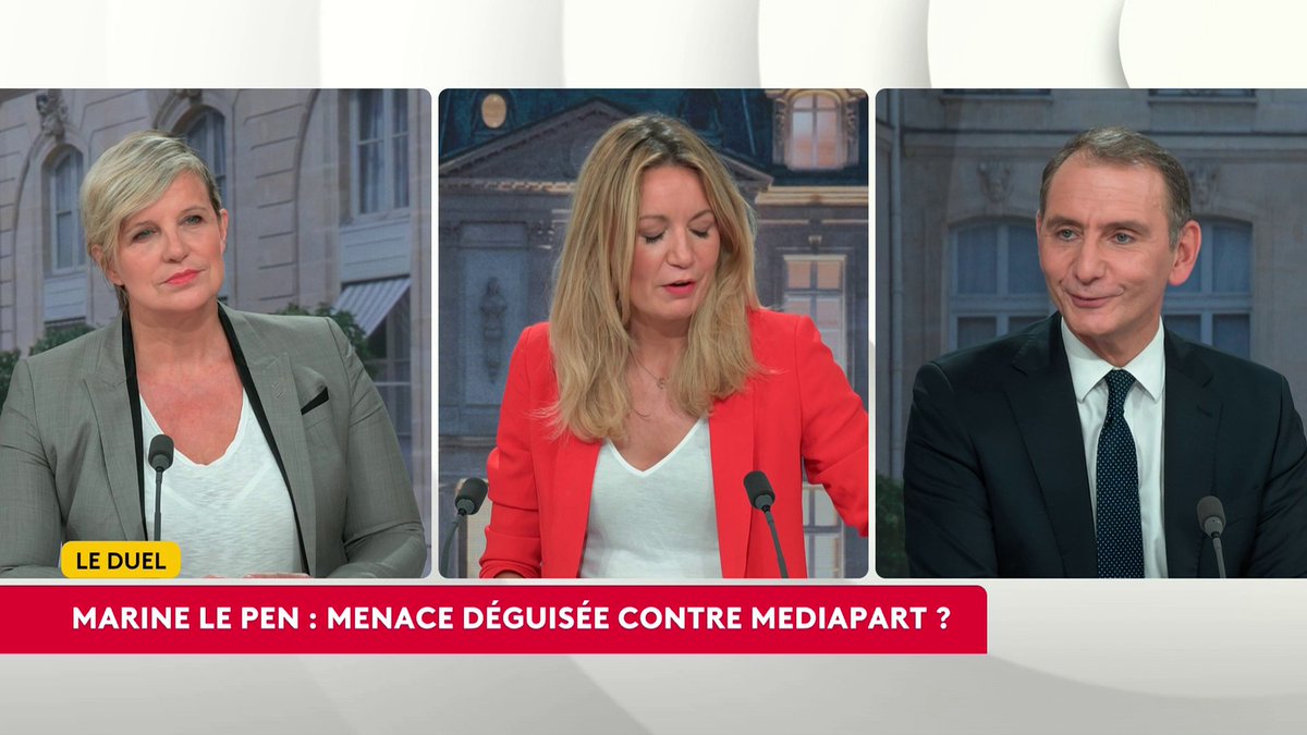 🔴 🗣️ Jordan Bardella accusé d'antisémitisme par Mediapart, le RN nie en bloc "Mediapart nous déteste", considère Laurent Jacobelli, député et porte-parole du RN, ajoutant que selon lui, ce média est un "fanzine d'extrême gauche." #AvantLe20h #canal16