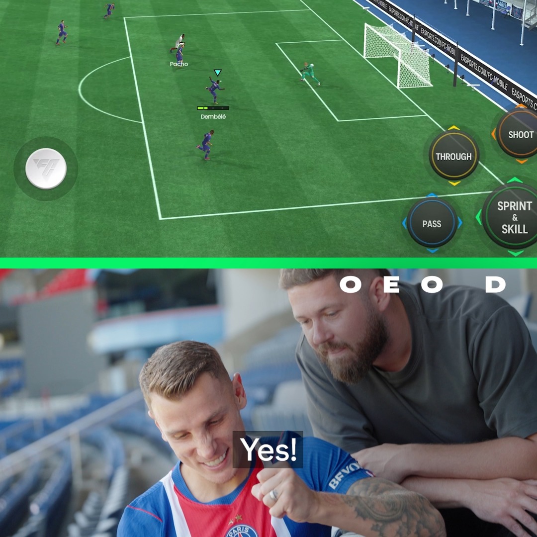 They know how to find the back of the net. See who scores the most, then show what you can do in the #FCMobile 27 Update. Can you guess who won? 🔴🔵
