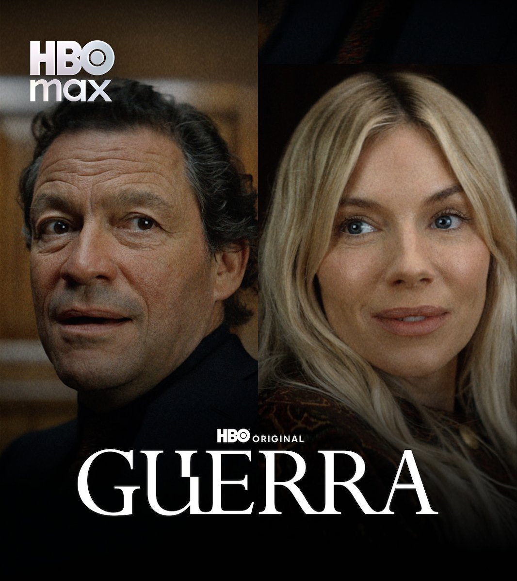 Dividir é o primeiro passo para conquistar. Estrelada por Sienna Miller e Dominic West, minha nova série original Guerra estreia dia 1º de outubro na HBO Max. #WarHBO