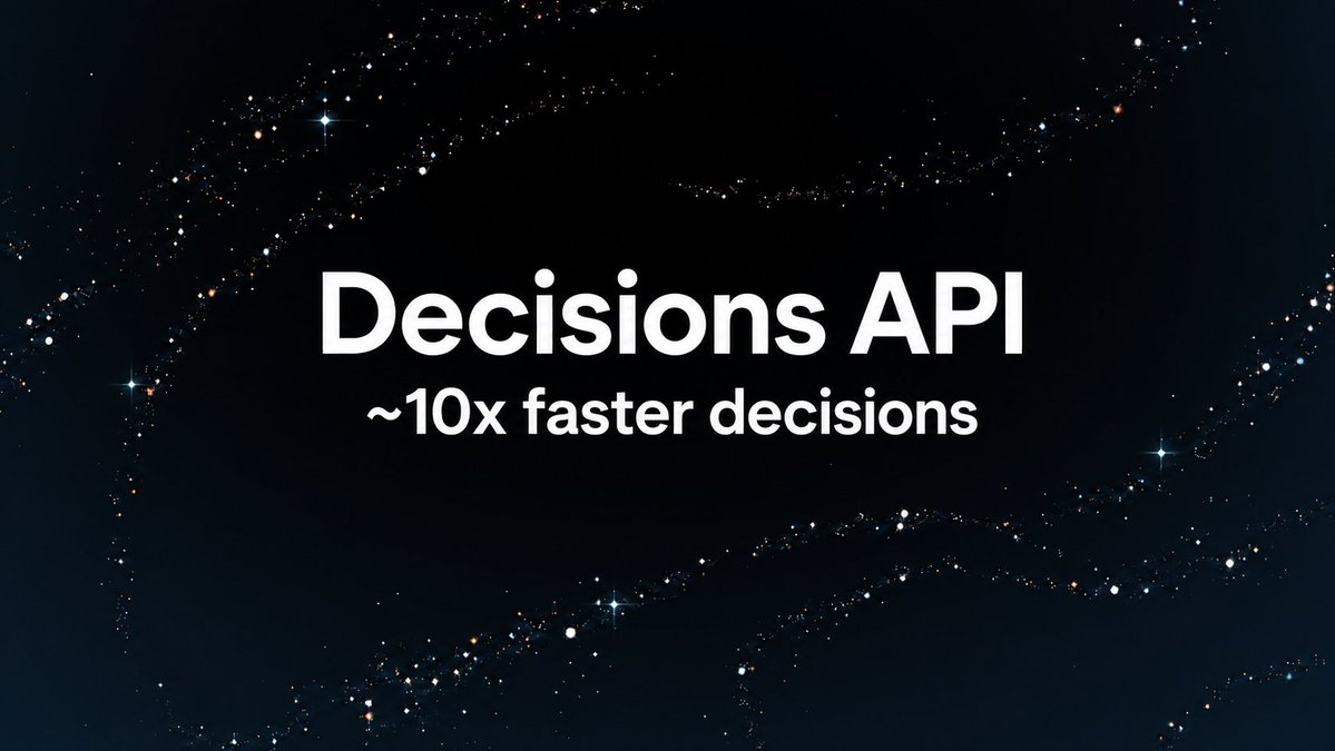 Give your app real-time decision-making with Decisions API, powered by GPT-6 Luna. Define questions and possible answers to classify content, route requests, or choose an agent’s next action. Available in limited preview.