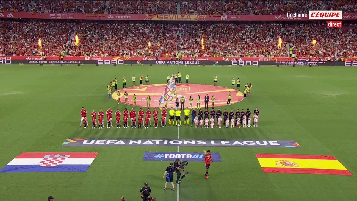 Les champions du monde sont de retour en Espagne pour la réception de la Croatie ! Le direct sur la chaine L'Équipe > #lequipeFOOT