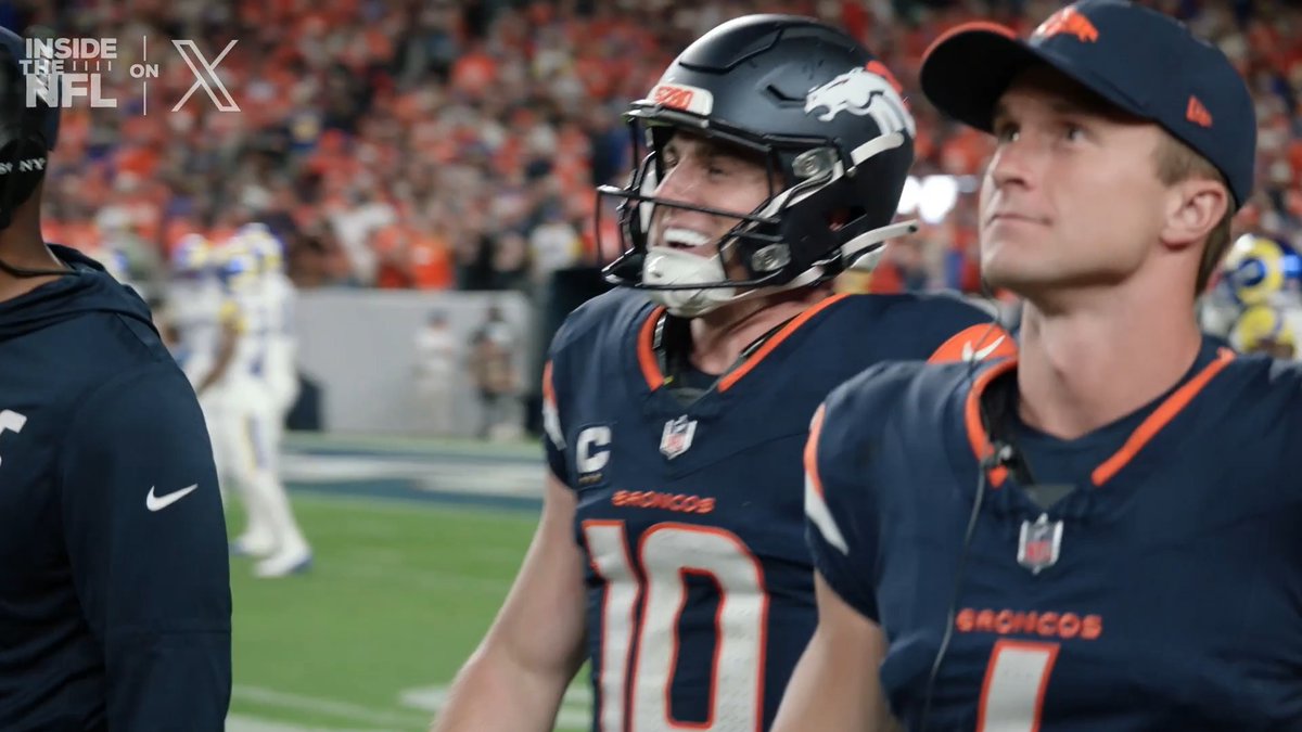 "Why can't we do this in the first half?" Denver Broncos always know when to turn it on 😄 Inside the NFL