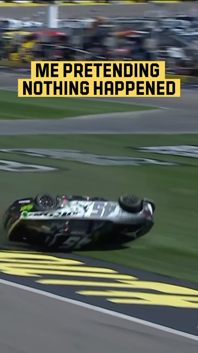 The fact that Tyler Reddick drove away. 🤣