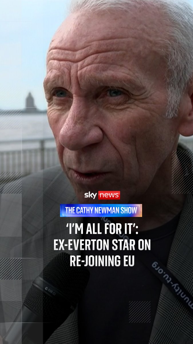 Ex-Everton footballer Peter Reid reacts to Andy Burnham saying he will lay out "different options" for the UK's relationship with the EU. Reid spoke to @CathyNewman after the prime minister said Brexit has "done more harm than good" in his Labour party conference speech.