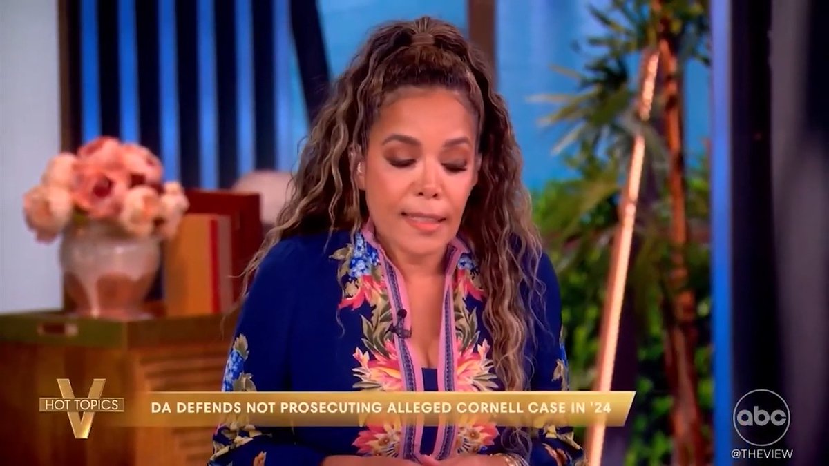 "The View" host Sunny Hostin stands up for accused Cornell gang rape defendants. 🎥: ABC
