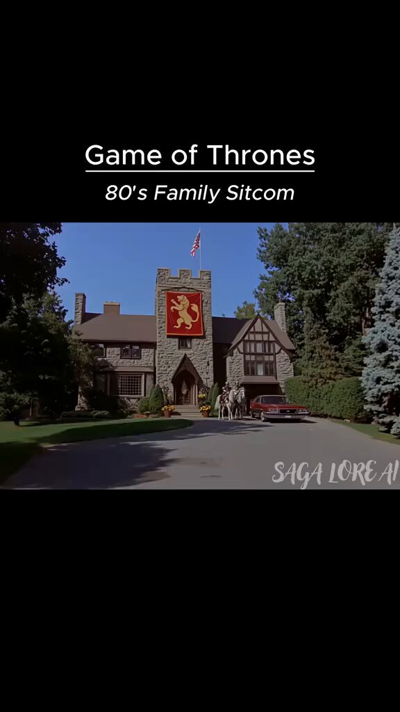 Game of Thrones If it was an 80’s Family Sitcom This is the best thing you’ll see today as a Game of Thrones fans