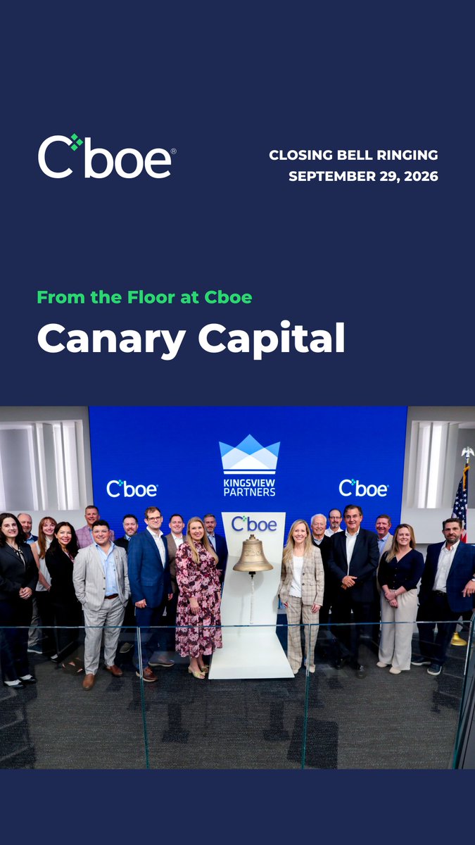 Canary Capital closed the markets! 🔔 @_canarycapital is a crypto-focused asset manager offering regulated investment vehicles across ETFs and private funds.
