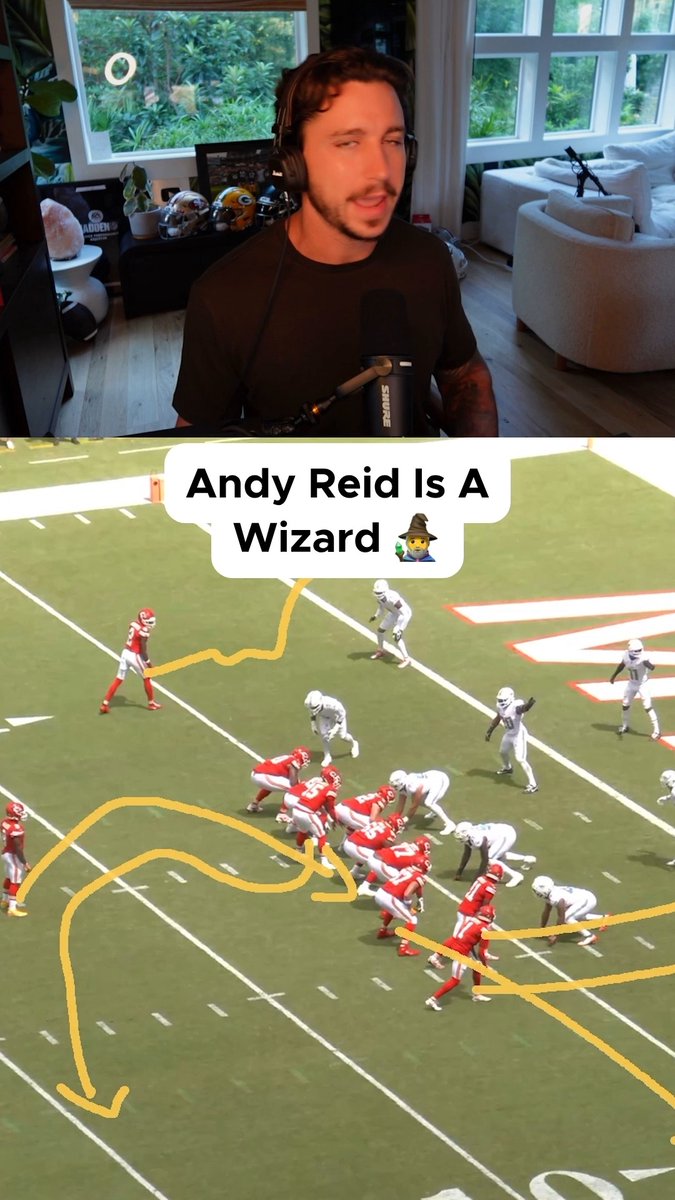 Andy Reid is STILL finding creative ways to score 🤯🔥