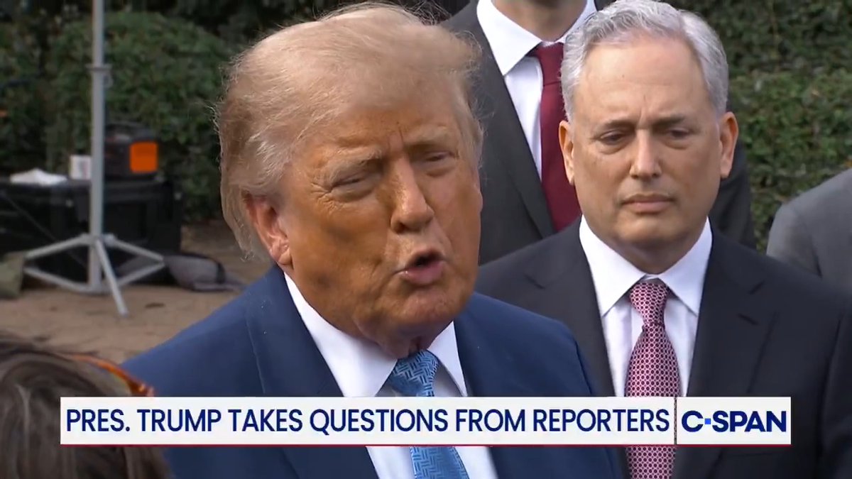 President Trump defends data centers: "Data centers are bringing a tremendous amount of money into the community and the people now are gonna benefit directly, whether it's teachers or other people that live in the community."