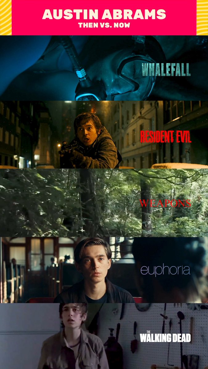 What's your favorite Austin Abrams role? 🎬