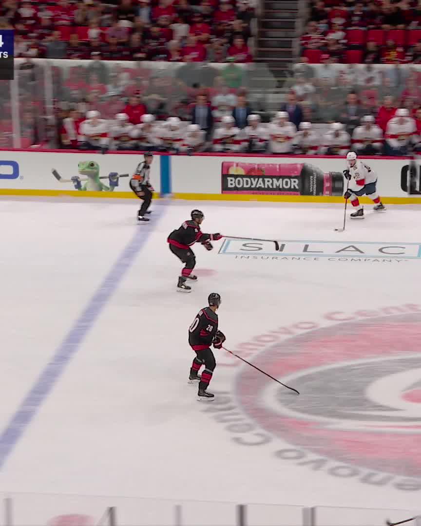 Firewagon hockey 😮 How did that not go for Carolina?!