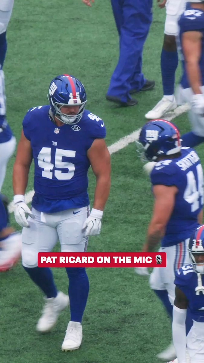 Pat Ricard mic'd up for your entertainment 🤣