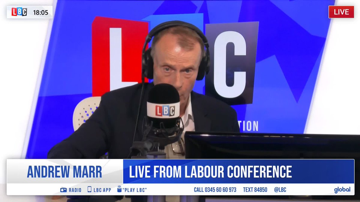 ‘I remember seeing Tony Blair speak, Andy Burnham might be better.’ Andrew Marr was blown away by the Prime Minister’s Labour Party Conference speech.