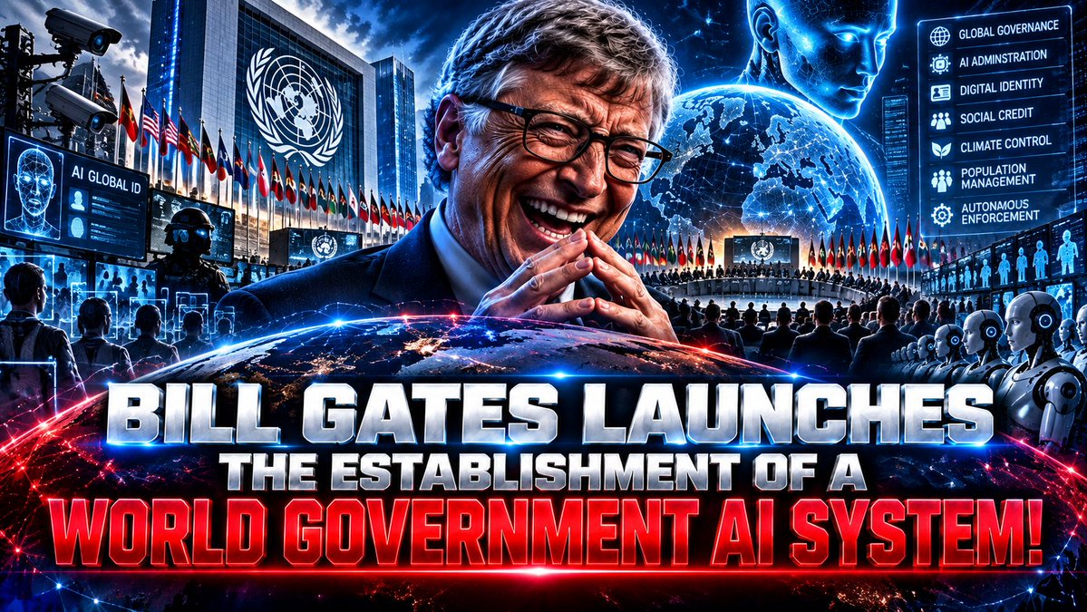 DEEP DIVE BREAKDOWN: Bill Gates Launched The International PR Tour To Promote The Establishment Of A World Government AI System! Documentary Filmmaker Jason Bermas & Alex Jones Expose How This Hellish Centralization Of AI Power On A Global Scale Is Being Sold In A Coordinated Effort As 'Equitable' & For The Good Of Humanity! Bottom Line— Bill Gates Warns If We Don't Do What He Says, There Will Be Cyber / Terror Attacks, AI-Generated Super Viruses, & Economic Turbulence! Jason Bermas Alex Jones Network