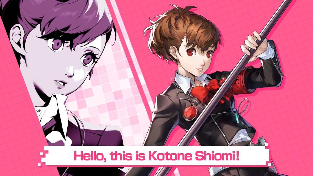 / P3P Special Event Special Voice Message from Kotone Shiomi! 📣 \ Female protagonist of P3P, Kotone Shiomi (VA: #MarinaInoue), has a special voice message for you! ✨ Check out the video for more details! 👀 More special messages will be coming over the next few days! Be sure to check them out! ✨ #P5XEN #P3P #KotoneShiomi #P3PxP5X
