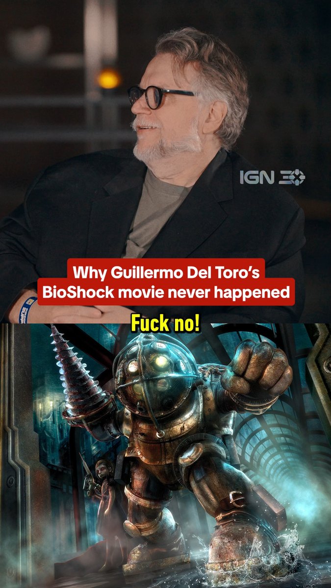 Guillermo Del Toro reveals what happened to his BioShock movie and the challenge with adapting video games