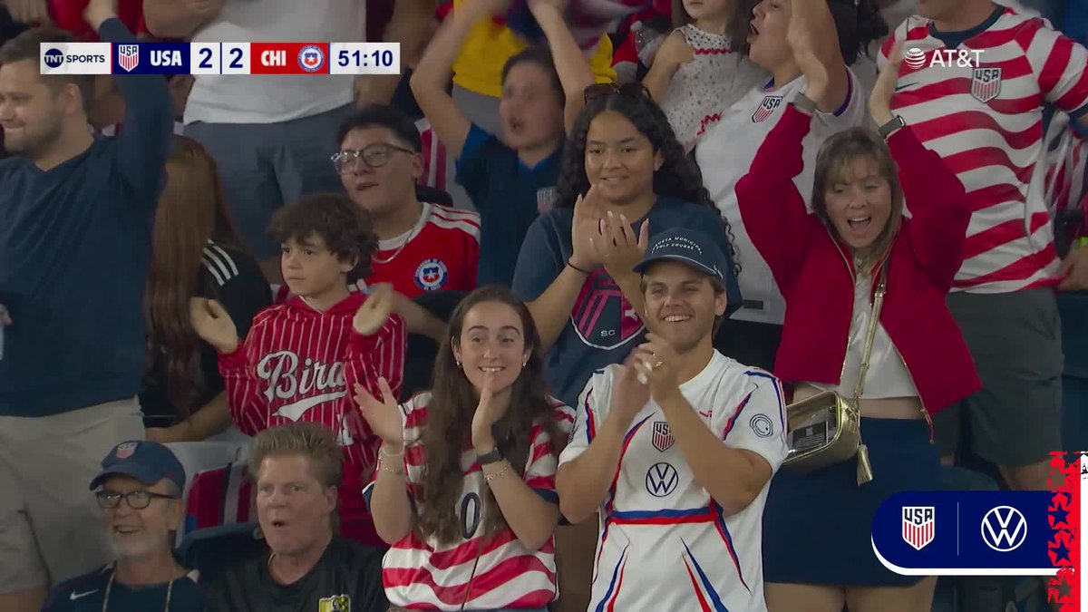 Two games for Julian Hall. Two goals for Julian Hall! #USMNT x Volkswagen