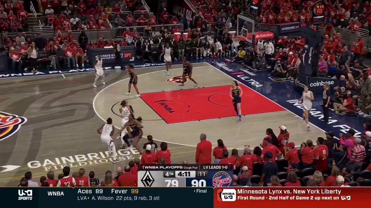A’ja Wilson got a tech after a back-and-forth with a fan. A’ja addressed the moment postgame, and the Indiana Fever later released a statement. The #WNBAonUSA crew walks through what happened and breaks down the full sequence ⬇️