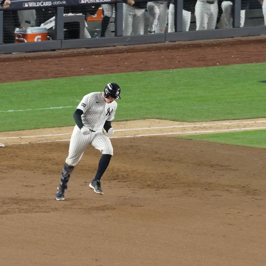 Ben Rice homered in last year's Wild Card matchup The Massachusetts native was ready for an encore!