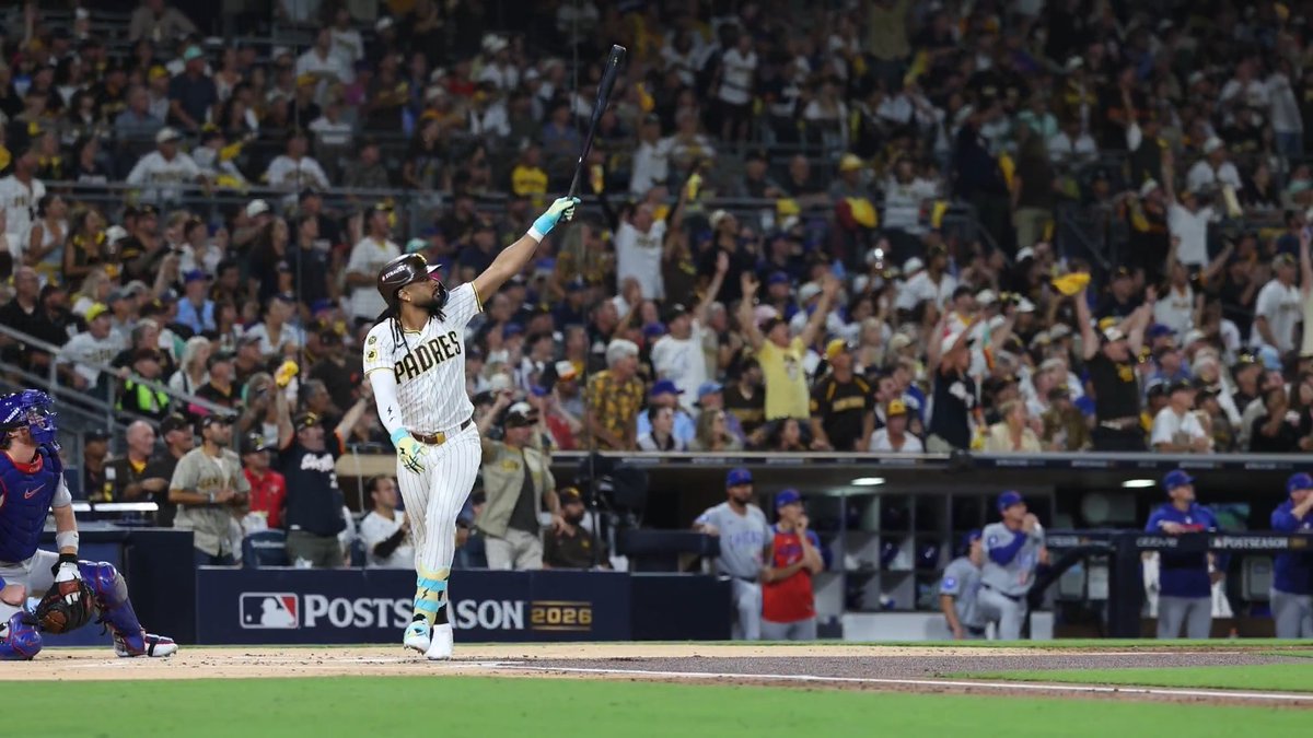 Fernando Tatis Jr. and the Padres crowd knew on contact 🔥