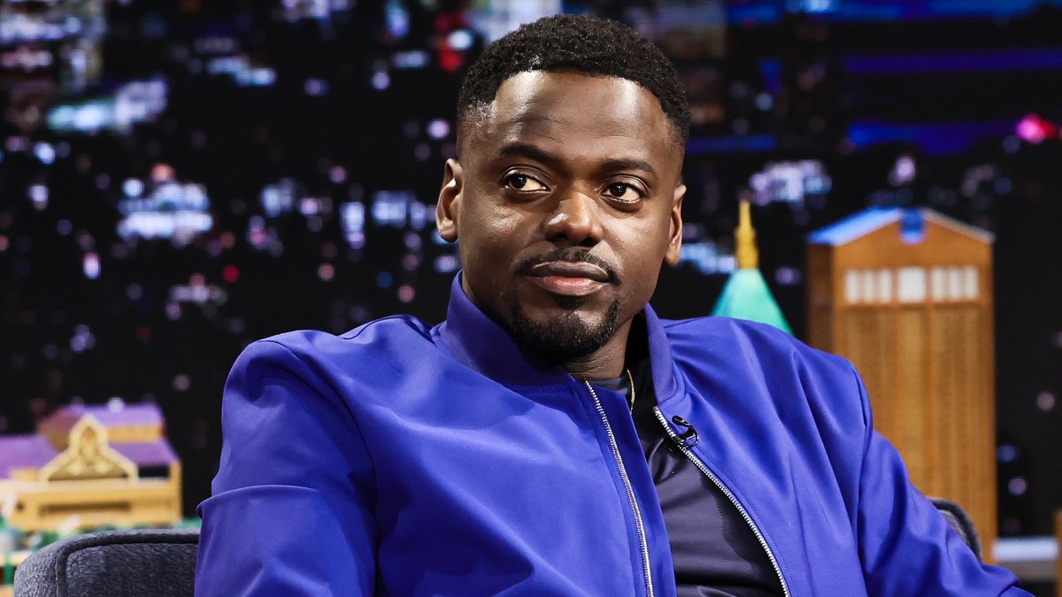 Daniel Kaluuya thinks his Spider-Man: Beyond The Spider-Verse character Spider-Punk is getting his own spinoff because of how caring he is 🥹 #FallonTonight