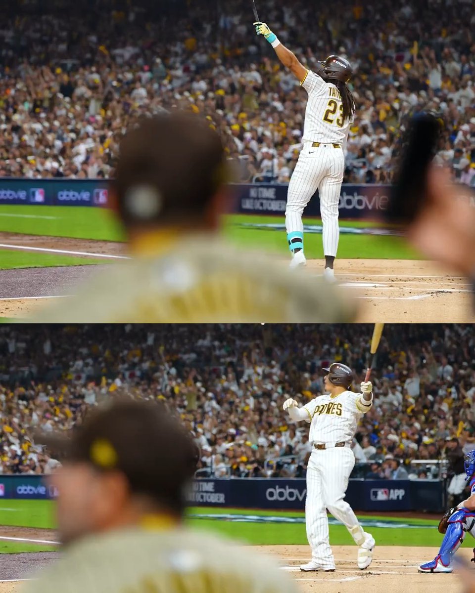 Fernando Tatis Jr. and Manny Machado have homered in the same inning 12 times, including twice in the postseason!