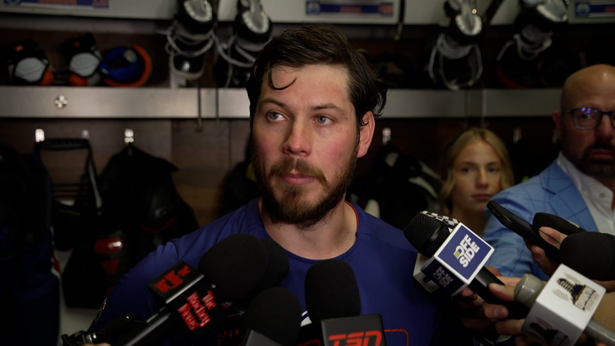 "You have to learn, you have to grow from every experience & that’s something that we will do tonight." Tristan Jarry speaks after the #Oilers drop a 6-5 overtime loss to the Canucks in the season opener. Enterprise | #LetsGoOilers