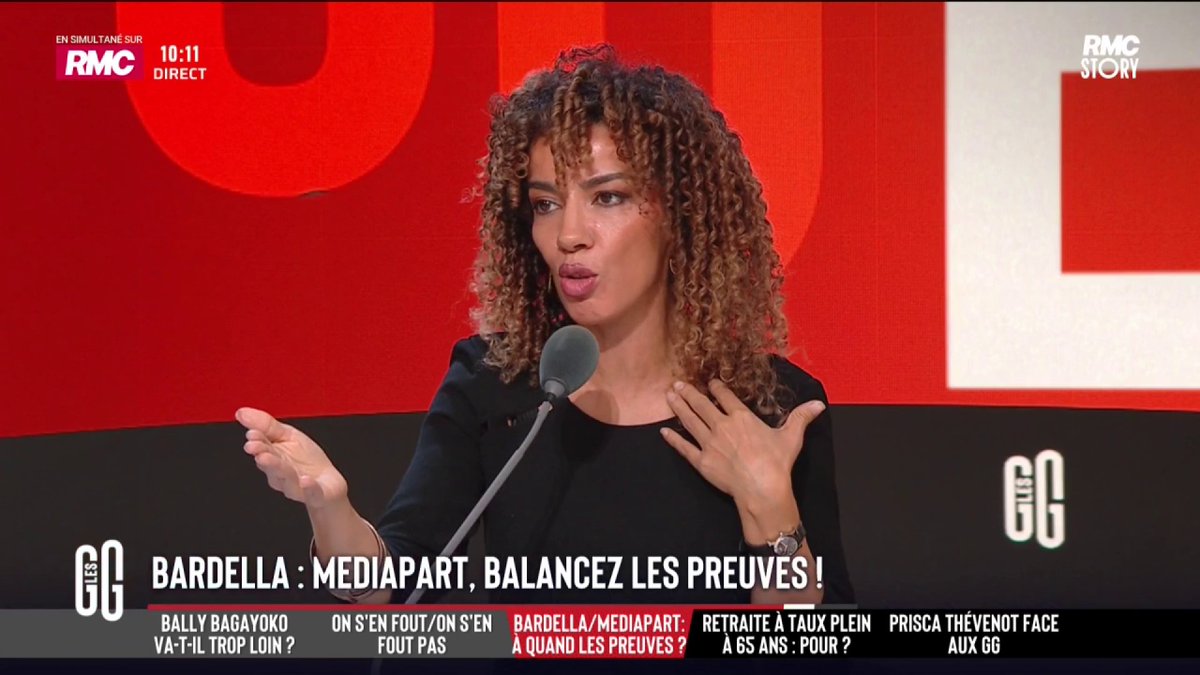 🚨 Bardella accusé d'écrits antisémites 🗣️ Fatima Aït Bounoua : "Les gens qui avaient l'intention de voter pour le RN ne changeront pas d'avis à cause de cette histoire. La question, c'est qui veut tuer Bardella ?" #GGRMC