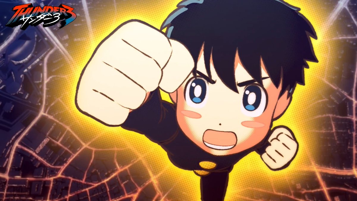 ⚡『サンダー３』今夜最終回放送 ⚡ 異星人の飛行戦艦に1人で乗り込むぴょんたろう 果たしてふたばを助け出すことができるのか—— EPISODE 12「 FINAL ATTACK」 📺9月30日(水)24:45～ フジテレビ「+Ultra」ほかにて放送 #サンダー３