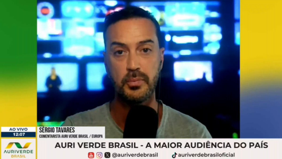 🇧🇷|Jair Bolsonaro, o único que não tem ligações a nenhum dos escândalos e roubos financeiros no Brasil, é o unico que tá preso, graças a um poder judicial corrupto. - Sérgio Tavares, correspondente na Europa da Auriverde Brasil