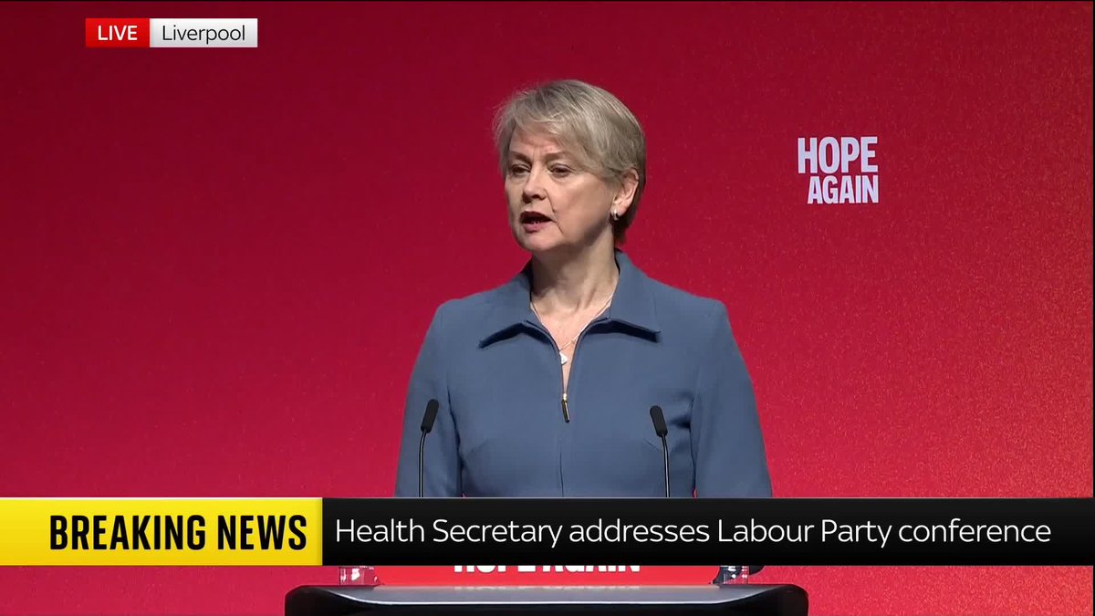 'A National Care Service, alongside our National Health Service with dignity and decency for all' Health Secretary Yvette Cooper addresses the new National Care Service and announces a fair pay agreement for care workers. 📺 Sky 501