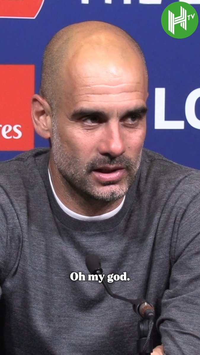 "Are you accusing me?" When Rob Harris questioned Pep Guardiola after the 2019 FA Cup final.